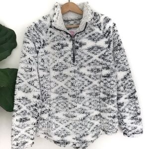 Cozy Sherpa Quarter Zip Fleece